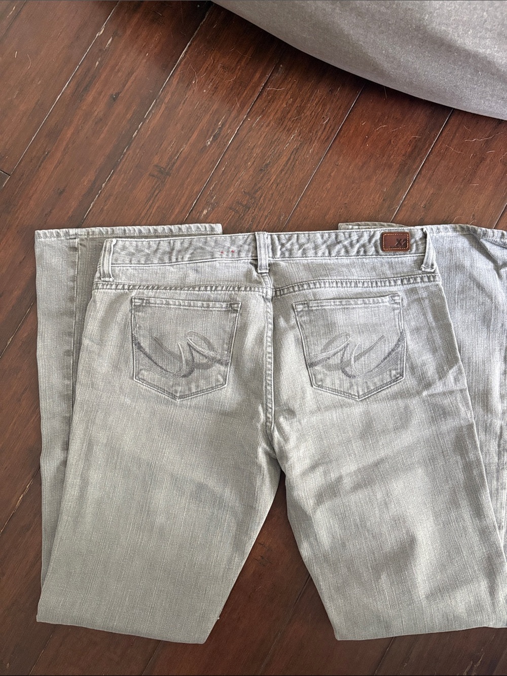 X2 Women's Boot Cut Jeans in Light Gray - Picture 2 of 3